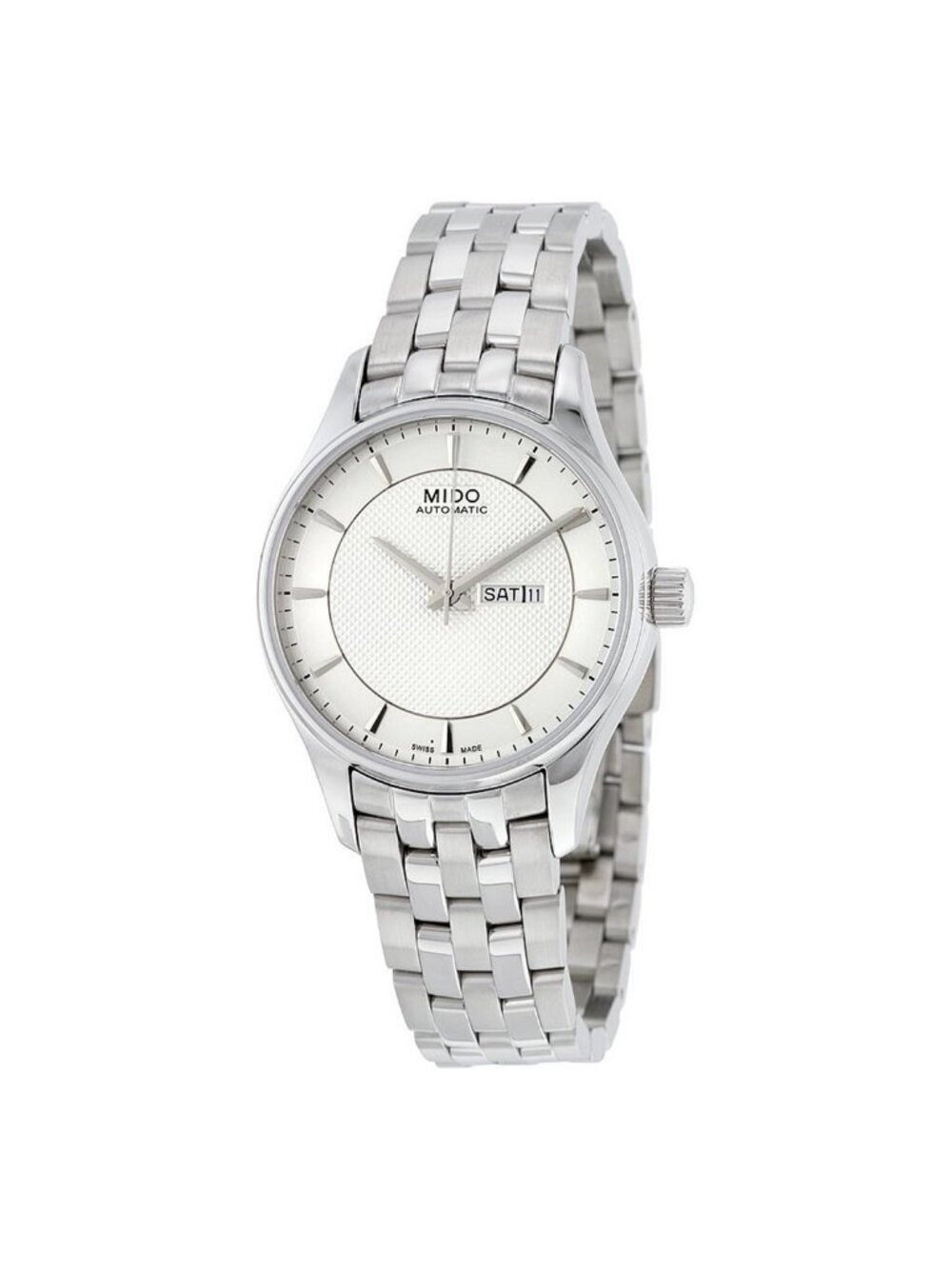 NWT Mido Belluna Automatic Silver Dial Ladies Watch